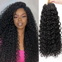 Crochet Hair YXCHERISHAIR GoGo Curl Water Wave 24 polegadas, 5 pacotes