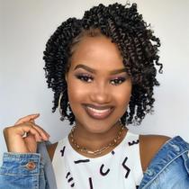 Crochet Passion Twists Hair BOHOBABE 8 pacotes de 20 cm 1B