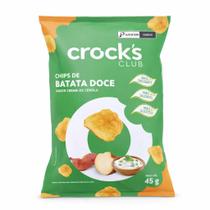 Crocks club batatas doce chips creme de cebola 45g Crocks club batatas doce chips creme de cebola 45g