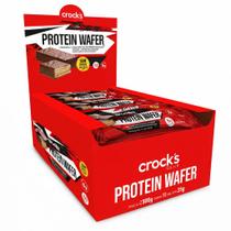 CROCKS CLUB WAFER C/ WHEY CHOCOLATE ZERO ACUCAR 12 x 25G