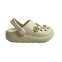 Crocks Molekinho Infantil Menina 2591103 Creme Crocks Molekinho Infantil Menina 2591103 Creme