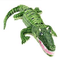 Crocodilo de Pelúcia A-cool - Corpo Enrolado Realista - 100cm