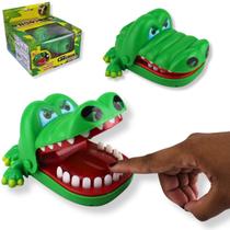 Crocodilo Grande Morde Dedo Brinquedo Jogo Dentista Jacaré 15,7 Cm