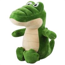 Crocodilo Jacaré De Pelúcia Macio Antialérgico 23cm - Fofy Toys