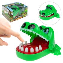 Crocodilo Morde Dedo Diversão Família Envio Imediato