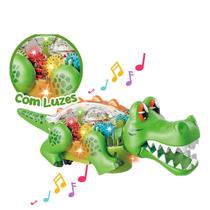 Crocodilo Park Bate E Volta Boneco Com Movimento Luz E Sons Brinquedo Infantil Crocodilo Park Bate E Volta Boneco Com Movimento Luz E Sons Brinquedo Infantil