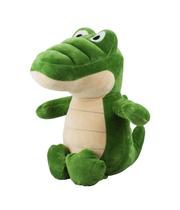 Crocodilo Verde Sentado 22cm Pelúcia Crocodilo Verde Sentado 22cm Pelúcia