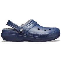 Crocs classic lined clog navy/charcoal