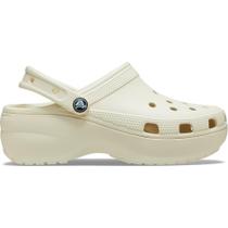 Crocs classic platform clog w bone Crocs classic platform clog w bone