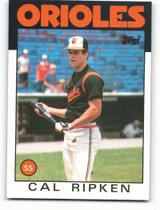 Crominho de Beisebol Topps 1986 Cal Ripken Jr. 340