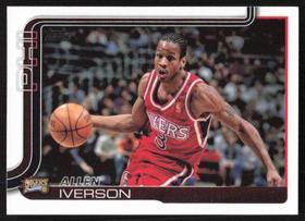 Cromo de basquete Topps 2025-26 Allen Iverson NM Cromo de basquete Topps 2025-26 Allen Iverson NM