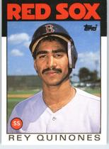Cromo de Beisebol 1986 Topps Traded 89T Rey Quinones