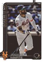 Cromo de Beisebol 2025 Topps 173 Starling Marte Mets Cromo de Beisebol 2025 Topps 173 Starling Marte Mets