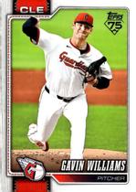 Cromo de beisebol Gavin Williams Guardians 2026