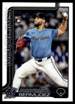 Cromo de Beisebol Jonathan Bermudez Rookie Miami Marlins Cromo de Beisebol Jonathan Bermudez Rookie Miami Marlins
