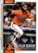 Cromo de beisebol rookie Topps 2026 Dylan Beavers Orioles Cromo de beisebol rookie Topps 2026 Dylan Beavers Orioles