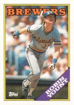 Cromo de Beisebol Topps 1988 Robin Yount 165 NM-MT Cromo de Beisebol Topps 1988 Robin Yount 165 NM-MT