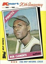 Cromo de Beisebol Topps Roberto Clemente 1982 10 Cromo de Beisebol Topps Roberto Clemente 1982 10
