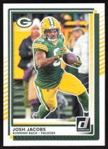 Cromo de Futebol Donruss 2025 de Josh Jacobs dos Packers Cromo de Futebol Donruss 2025 de Josh Jacobs dos Packers