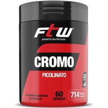 Cromo Picolinato 250mcg 60 Cápsulas FTW - Fitoway