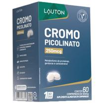 Cromo Picolinato 250mcg 60 comprimidos - Lauton
