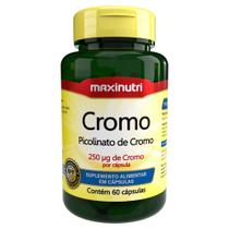 Cromo Picolinato de Cromo 100% IDR Maxinutri 60 Capsulas Cromo Picolinato de Cromo 100% IDR Maxinutri 60 Capsulas