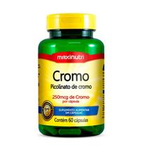 Cromo (Picolinato de Cromo) 714% IDR 60 Cápsulas - MaxiNutri - 484