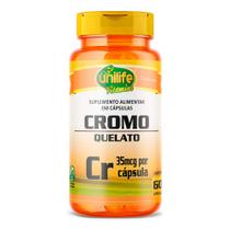 Cromo Quelato 500mg Unilife 60 Cápsulas