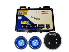 Cromoterapia Sanspray Com 2 Spots Em Abs - Para Hidro Cromoterapia Sanspray Com 2 Spots Em Abs - Para Hidro