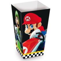 Cromus Mario Kart - Caixa para Pipoca 10 unidades