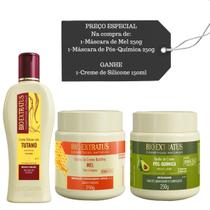 Cronograma Bio Extratus Pós Química e Mel +Creme de Silicone