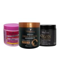 Cronograma BOOM DE CRESCIMENTO 3x500g Maycrene (Crina e Cauda, Desmaiados e Disciplinados, Argan Premium) Cronograma BOOM DE CRESCIMENTO 3x500g Maycrene (Crina e Cauda, Desmaiados e Disciplinados, Argan Premium)
