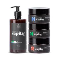 Cronograma Capilar Barroco Mineiro Shampoo + 3un Máscara 250g