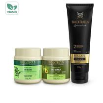 Cronograma Capilar Cabelos Porosos Vegano Bio Extratus