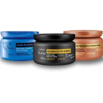 Cronograma Capilar Eudora Siàge Para Cabelos Com Química