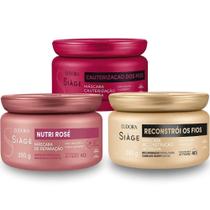 Cronograma Capilar Eudora Siàge Reconstrução Profunda