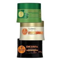 Cronograma Capilar Haskell 3 Máscaras Ban Tut Encorpa 250g P