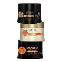 Cronograma Capilar Haskell 3 Máscaras Cav Tut Encorpa 250g P Cronograma Capilar Haskell 3 Máscaras Cav Tut Encorpa 250g P