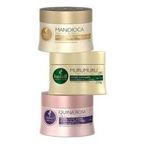 Cronograma Capilar Haskell 3 Máscaras Quina Mand Muru 250g P Cronograma Capilar Haskell 3 Máscaras Quina Mand Muru 250g P