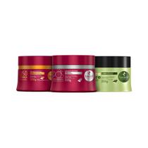 Cronograma Capilar Haskell Cabelos Relaxados 300g