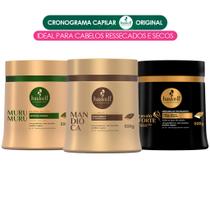 Cronograma Capilar Haskell Crescimento Capilar Acelerado 500g (cav/mand/muru)