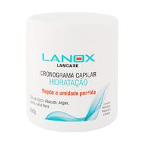 Cronograma Capilar Hidratação Lancare Lanox Trihair 500g