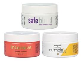 Cronograma Capilar Intensive, Safe Blond E Nutriplex Macpaul