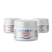 Cronograma Capilar Lanox Pro - Nutrição, Hidratação e Reconstrução (3 produtos) Cronograma Capilar Lanox Pro - Nutrição, Hidratação e Reconstrução (3 produtos)