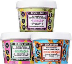 Cronograma Capilar Lola Cosmetics Bemdita Ghee 3 Itens