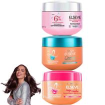 Cronograma Capilar Loreal Paris Elseve Hidratação Nutrição Reparação Reconstrução Oleo Extraordinario