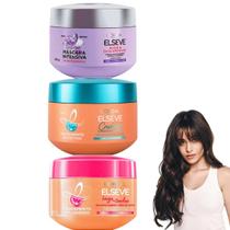 Cronograma Capilar Loreal Paris Elseve Hidratação Nutrição Reparação Reconstrução Oleo Extraordinario