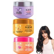 Cronograma Capilar Loreal Paris Elseve Hidratação Nutrição Reparação Reconstrução Oleo Extraordinario