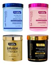 Cronograma Capilar Nutri Hidrata Reconstrói E Acelera o Crescimento 4x1kg