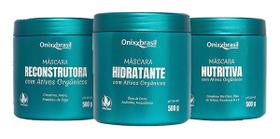 Cronograma Capilar Onixx Brasil Hidratante Nutritiva Reconstrutora